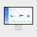 Ocean Blue Dashboard Pack